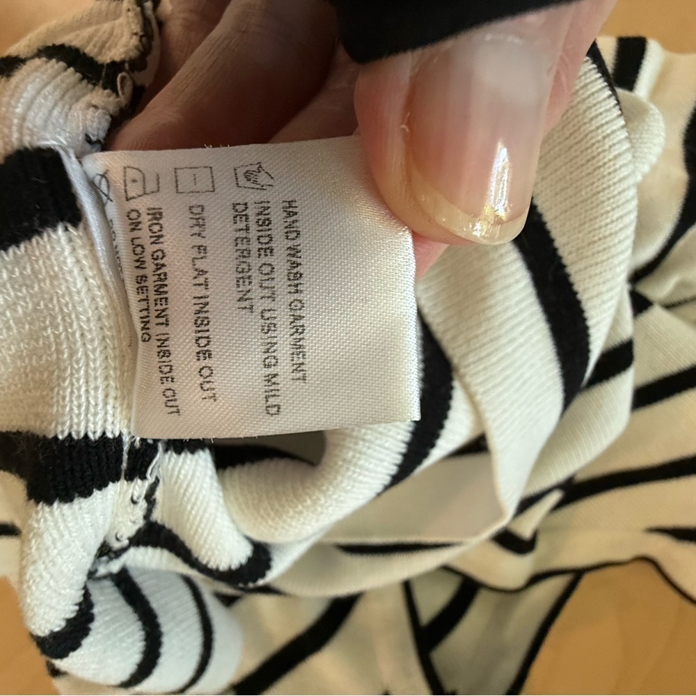 Strut & Bolt Striped Ruffle Sleeve Top - Picture 5 of 5